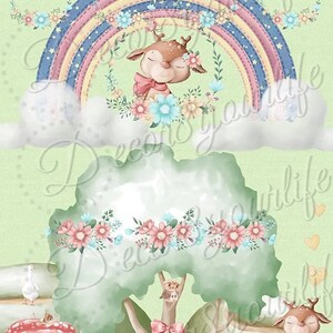 Kawaii Crush Digitale Scrapbook Papier Sammlung - Valentinstag Niedliche Papiere