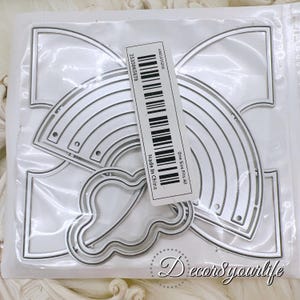 Rainbow Shaker Metal Cutting Die | Die-set for Scrapbooking, Card Making, Journaling and other Paper Crafts | Rainbow Embellishments