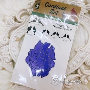 Cardinal Bird Metal Cutting Die-set for Scrapbooking, Cardmaking & Journals | Scrapbook Supplies | Hot Off The Press Dies