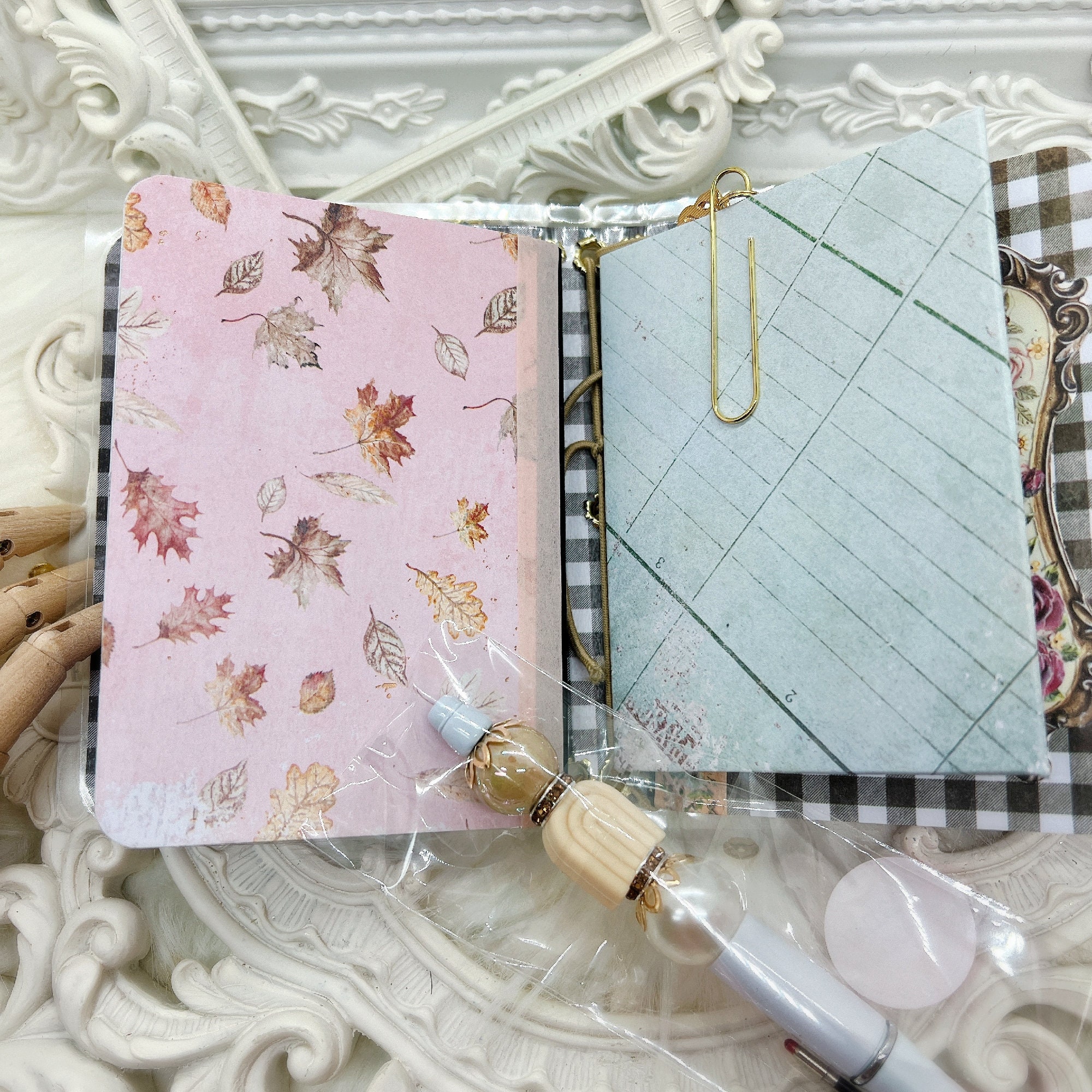 Travelers Notebook, Micro Laminated Traveler's Notebook, Passport Size ...