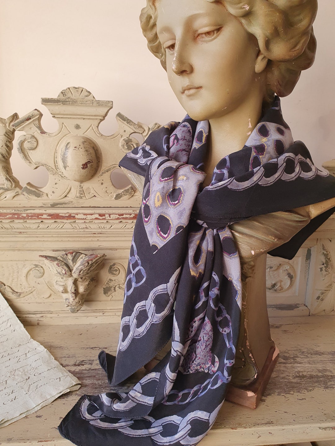 Zèbre Charvet Scarf BOTT】24aw HOODED SCARF マフラー バラクラバ