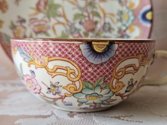 Exquisite Rare 19thc Antique French Digoin Sarreguemines Hand