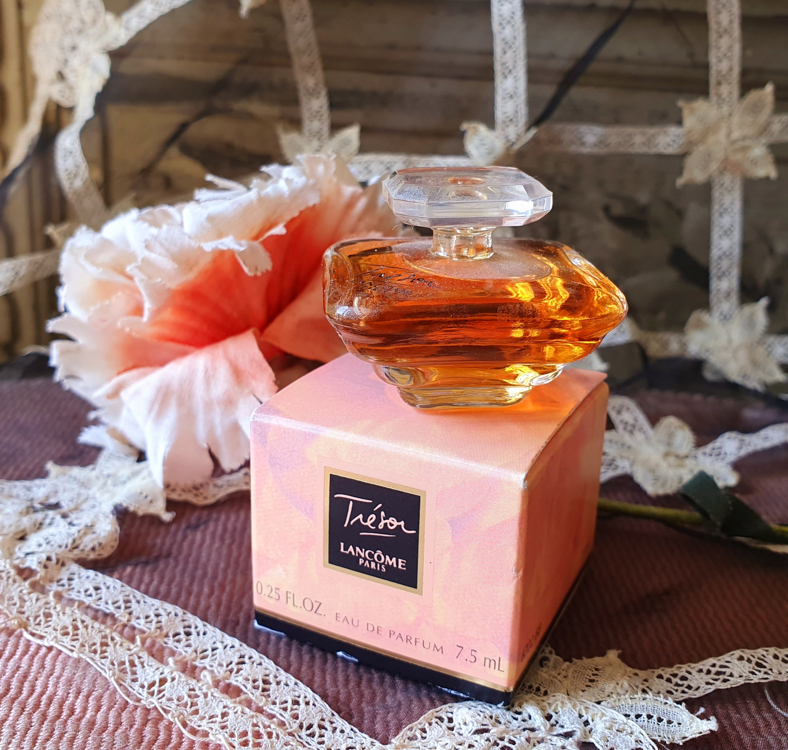Exquisite Collectable Vintage French LANCÔME Trésor Miniature 7.5