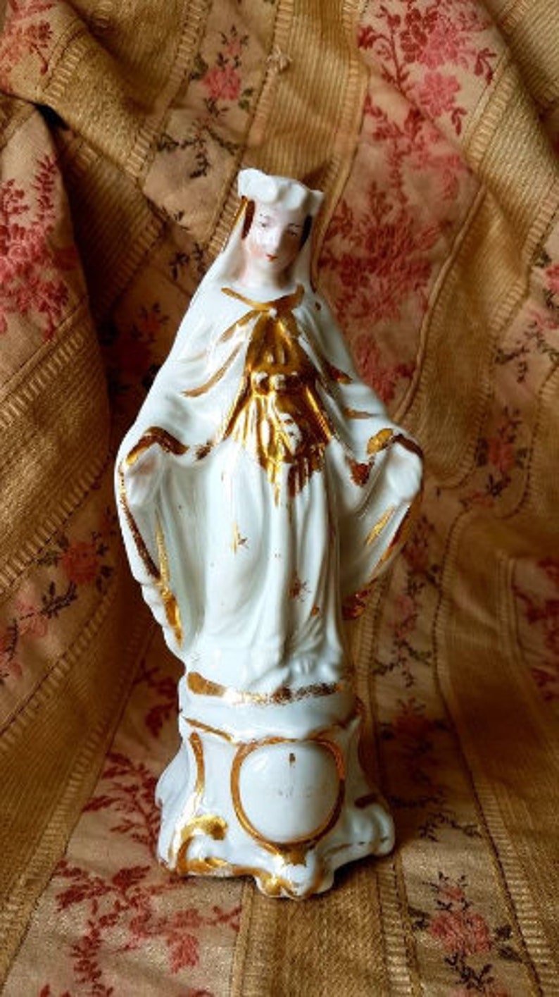 Stunning Exquisite Rare 19thC Antique French Petit Hand-Gilded image 5