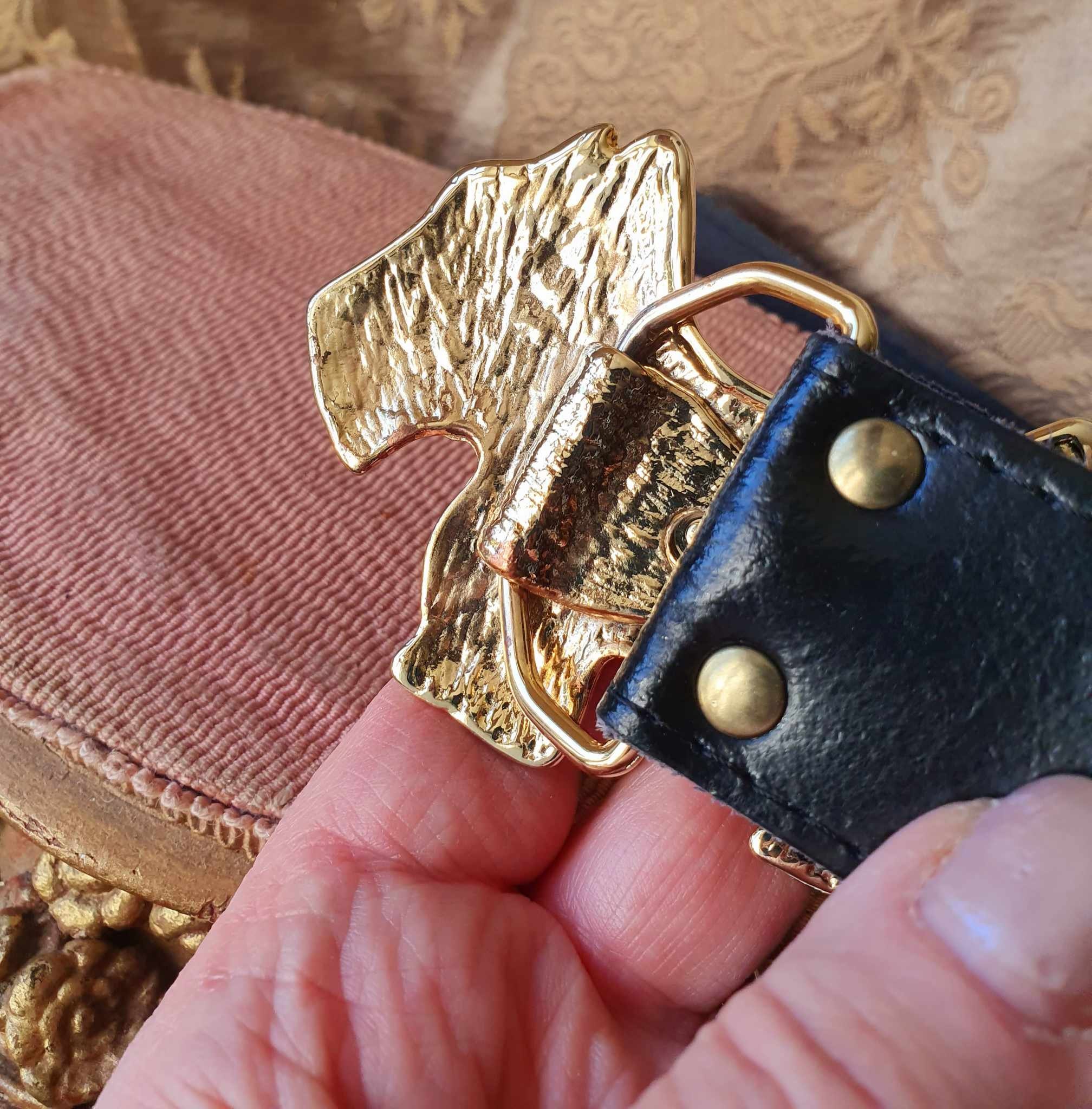 Fabulous Vintage French Designer-inspired Croute De Cuir Vachette 