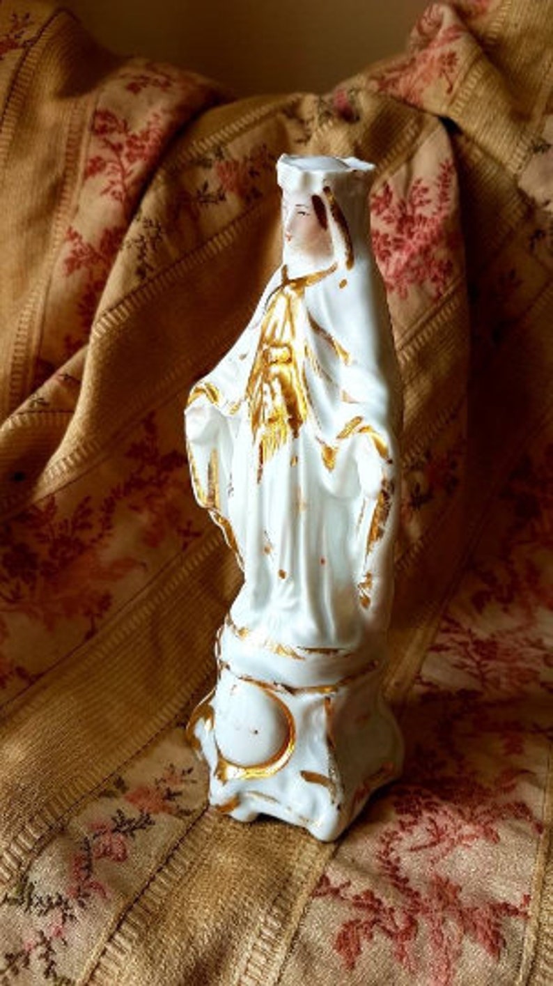 Stunning Exquisite Rare 19thC Antique French Petit Hand-Gilded image 6