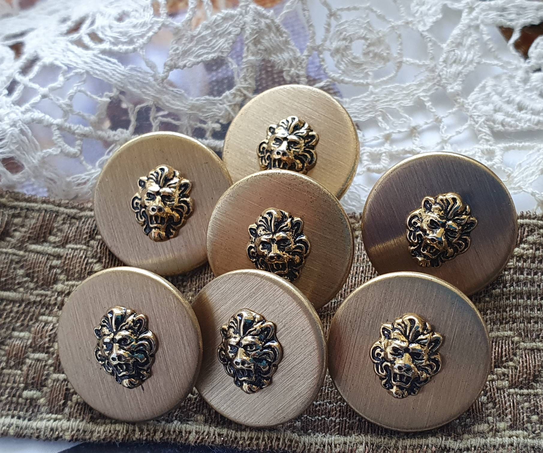 Vintage Chanel Paris Button Ear Clips For Sale at 1stDibs