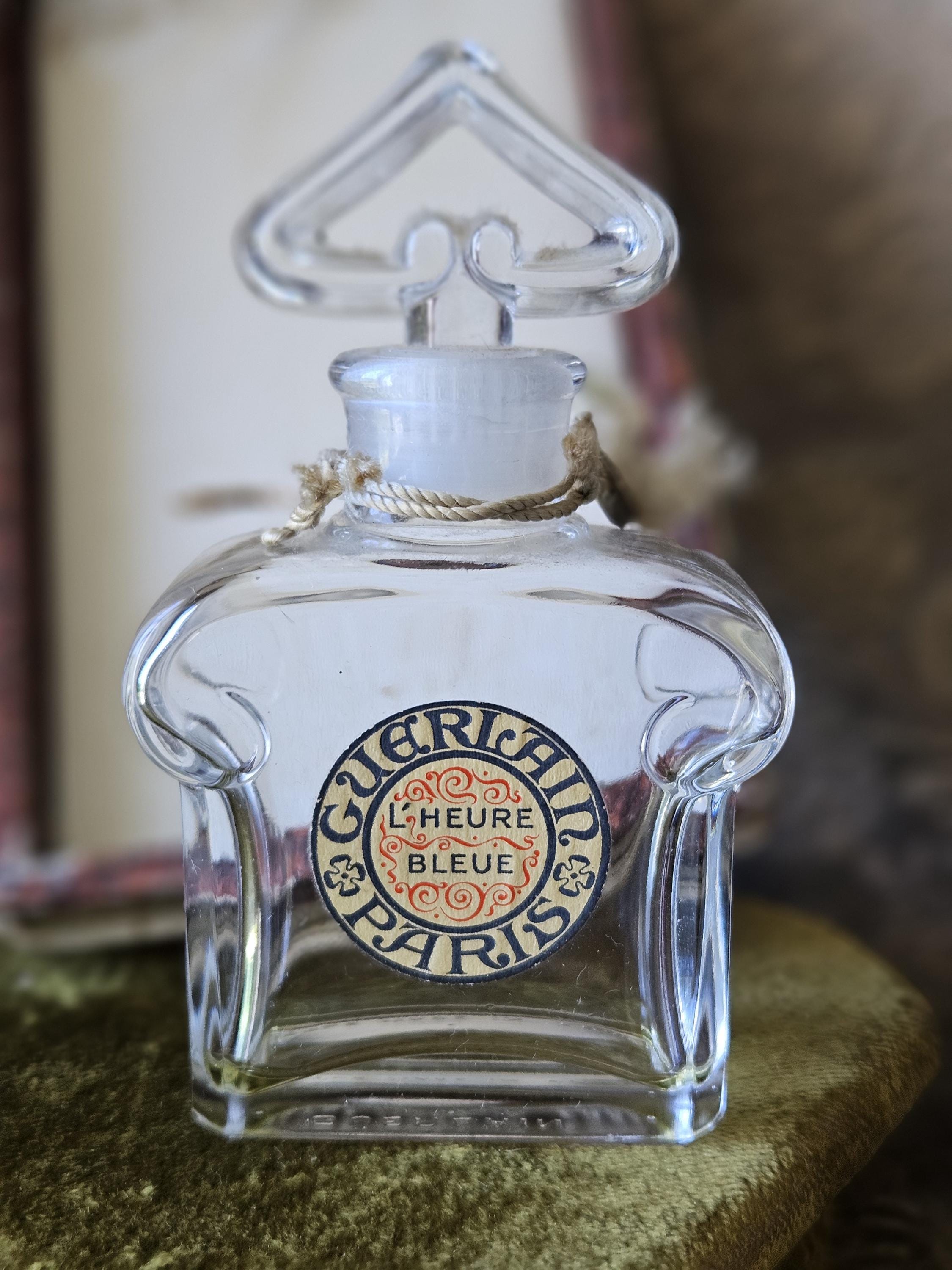 Rare Vintage French Guerlain L'HEURE BLEU Empty Eau De Parfum