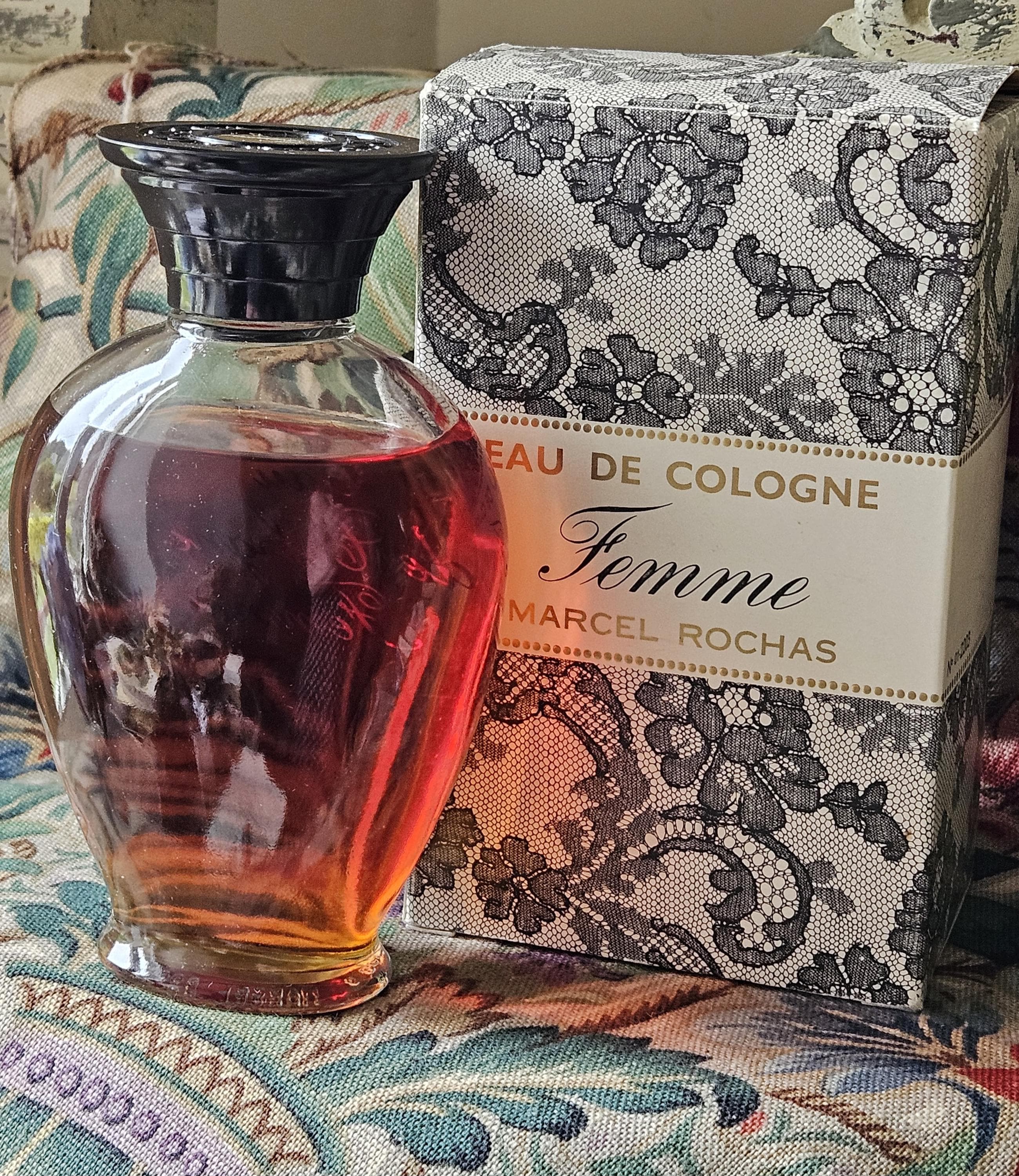RARE Vintage French Marcel Rochas 'FEMME' Eau De Cologne