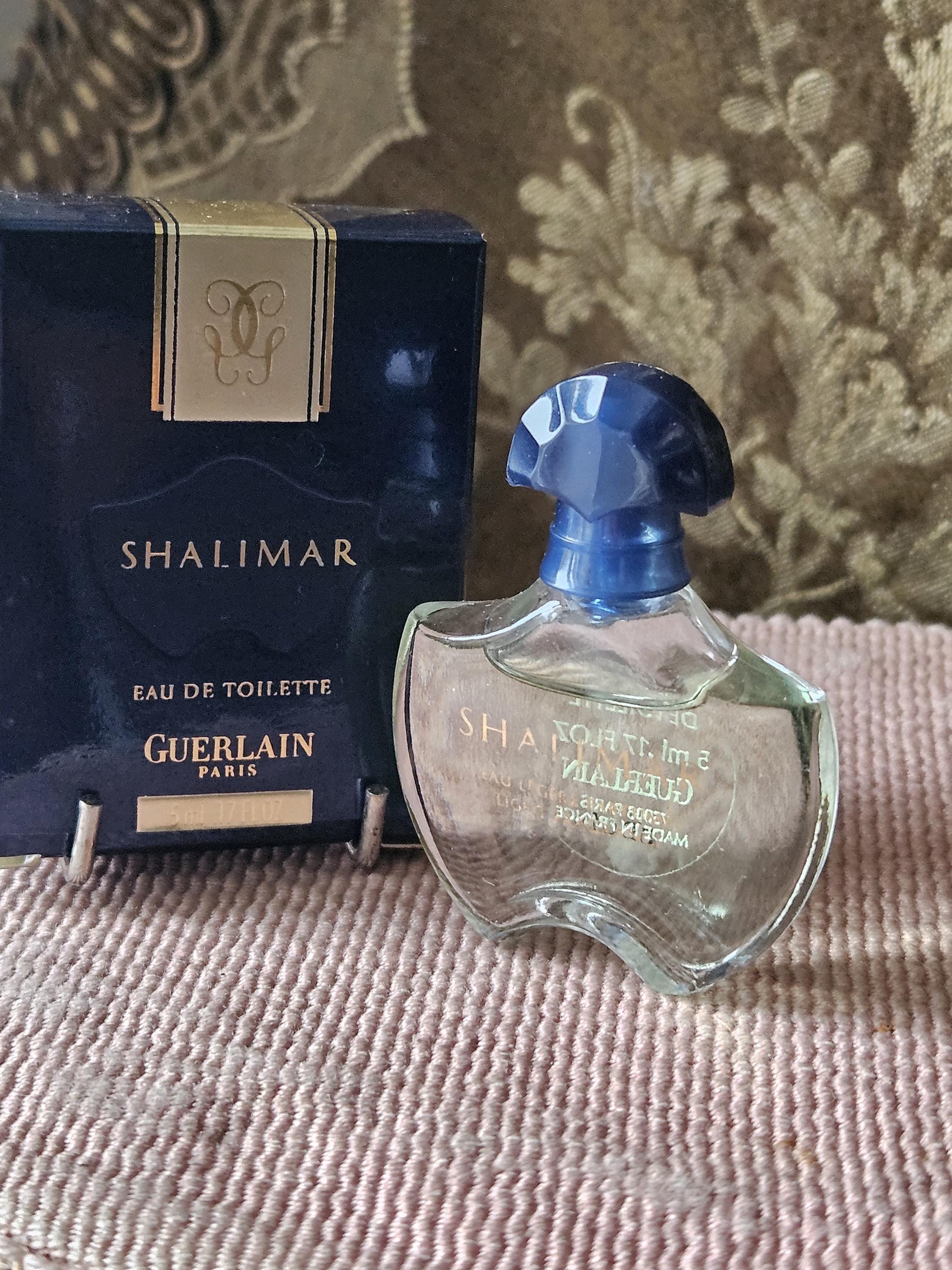 Exquisite Vintage French Guerlain SHALIMAR Paris Eau De Toilette