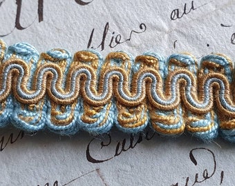 Serpentine braid in viscosecotton height 1.3cm several colors