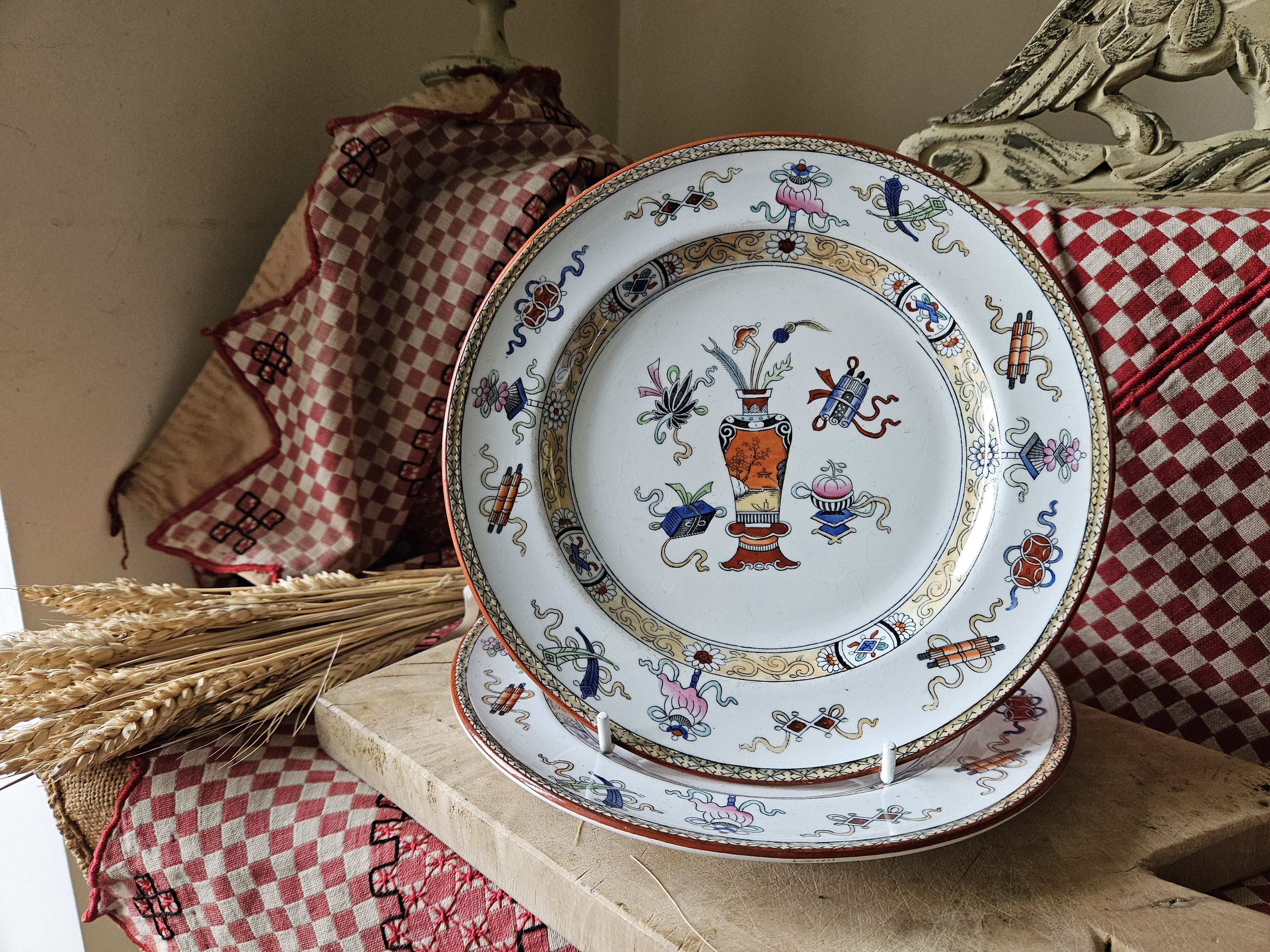 Stunning Rare Pair 0f 19thc French-found Antique English Minton