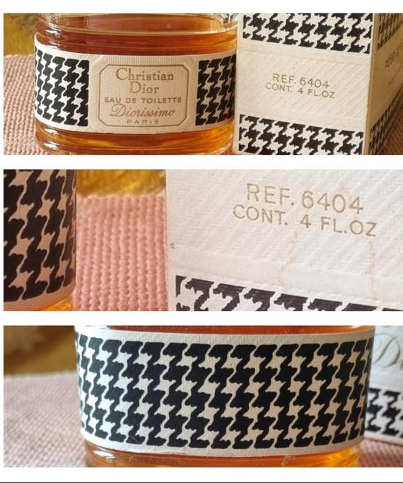 Rare Vintage French CHRISTIAN DIOR 100ml / 4 Fl.oz