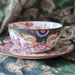 サルグミンヌ　Sarreguemines コーヒーカップ4客セット Sarreguemines teacup - Etsy 日本