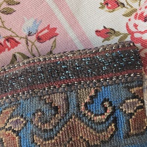 Bourse Réticule Vintage Fin XIXe En Petit Point Acier - French Purse, époque Belle Époque, Occasion, Fabriqué En France