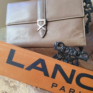 Fab Vintage French LANCEL Paris Designer High Quality Soft Mushroom Calf Leather Classic Wallet,Porte Monnaie-Sublime Versatile Accessory