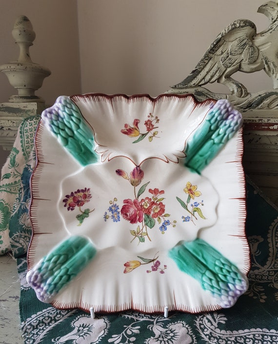 見事な希少なアンティークのフランス製 LONGWY Terre de Fer バルボ