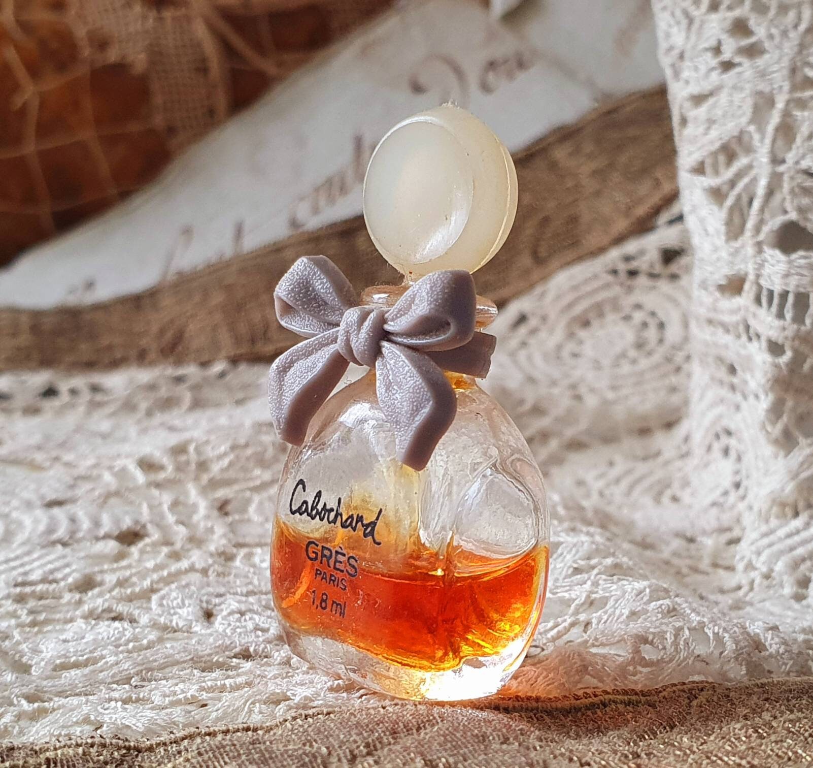 Rare Stunning Vintage French Collectable Miniature Perfume Bottle
