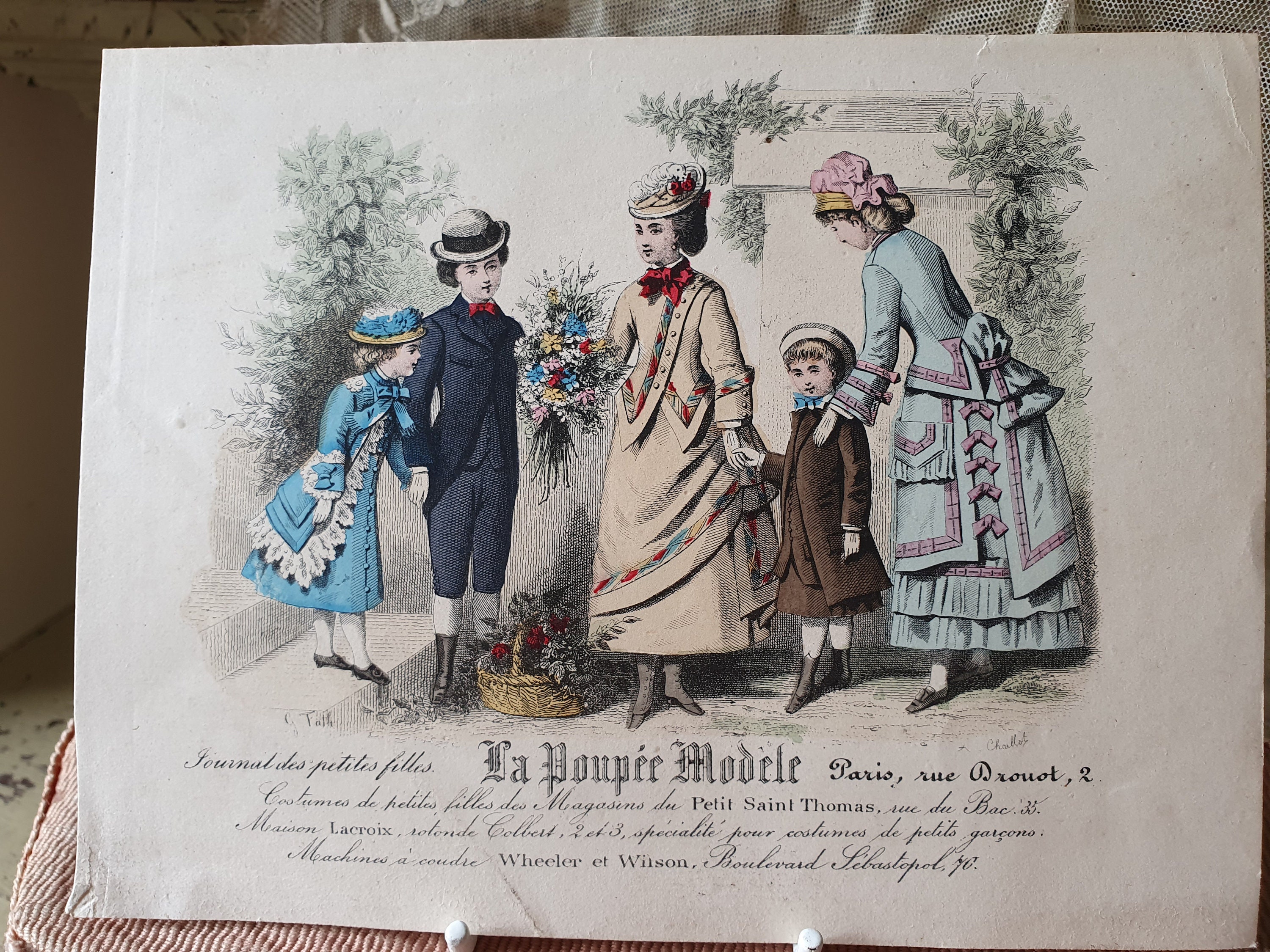 La Poupée Modèle - Journal des petites filles - Quinzième année 1877-1878 - L