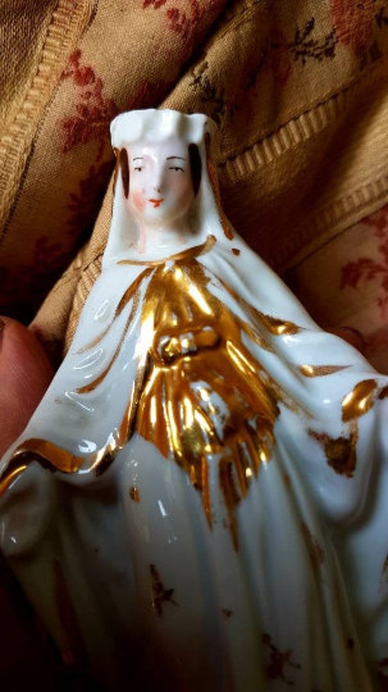 Stunning Exquisite Rare 19thC Antique French Petit Hand-Gilded image 0