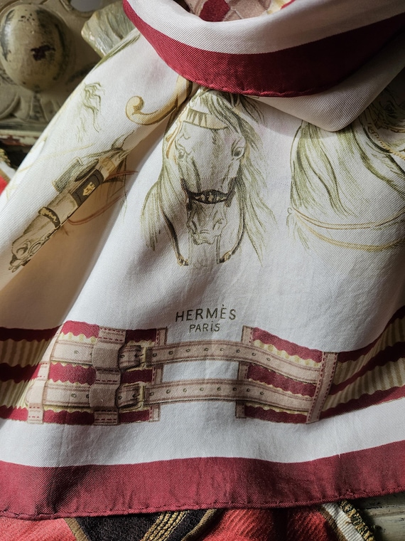 Authentic Original HERMÈS Vintage French Paris 'panache Et