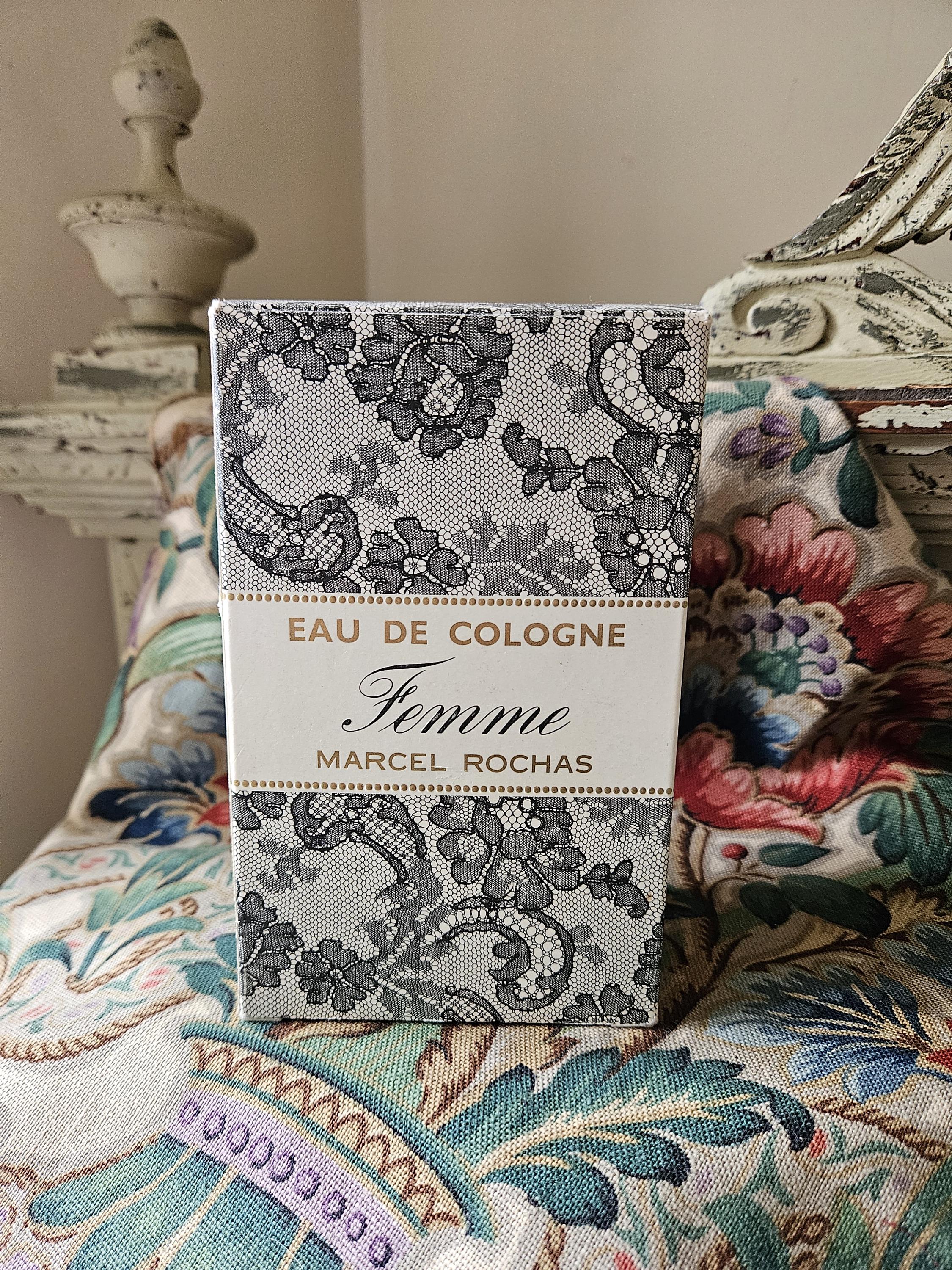RARE Vintage French Marcel Rochas 'FEMME' Eau de Cologne-HUGE