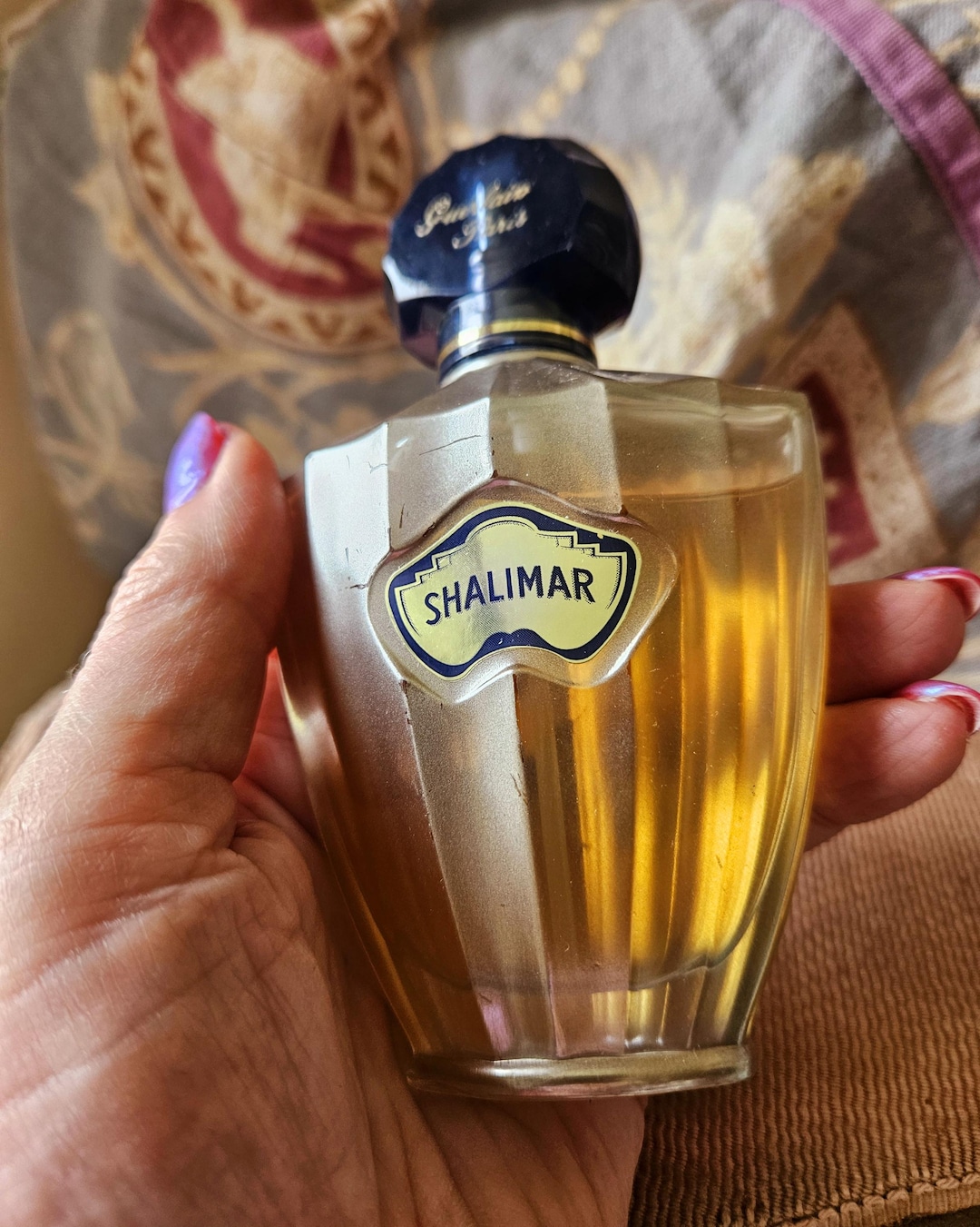 GUERLAIN ヴィンテージ　シャリマー＆シャマード Vintage Guerlain Shalimar Eau De Cologne 6 oz Bottle with