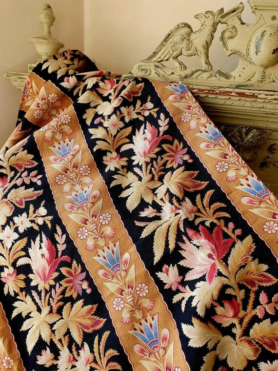 Stunning Rare Antique French Napoleon III Chic Shabby Black 