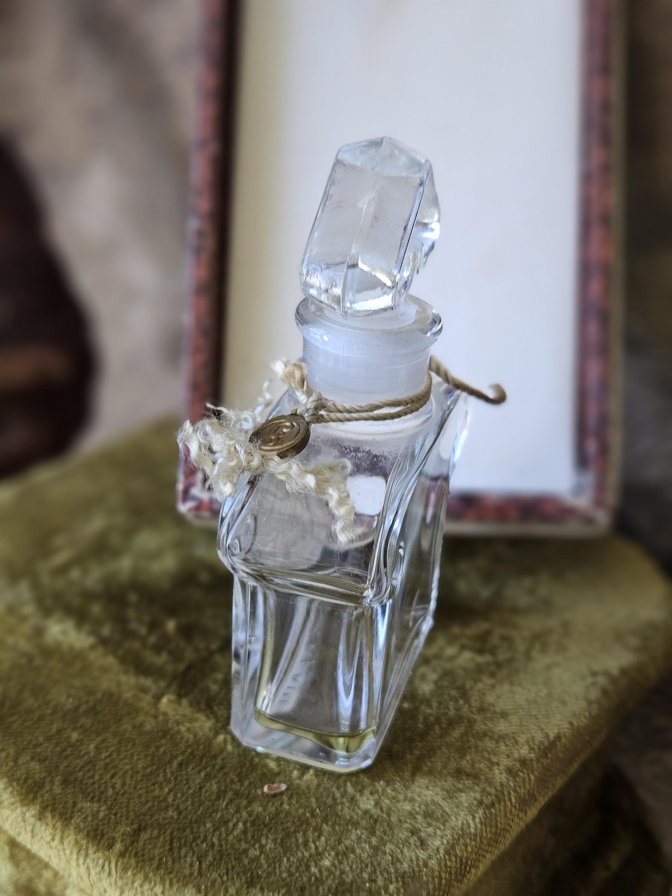 Rare Vintage French Guerlain L'HEURE BLEU Empty Eau De Parfum