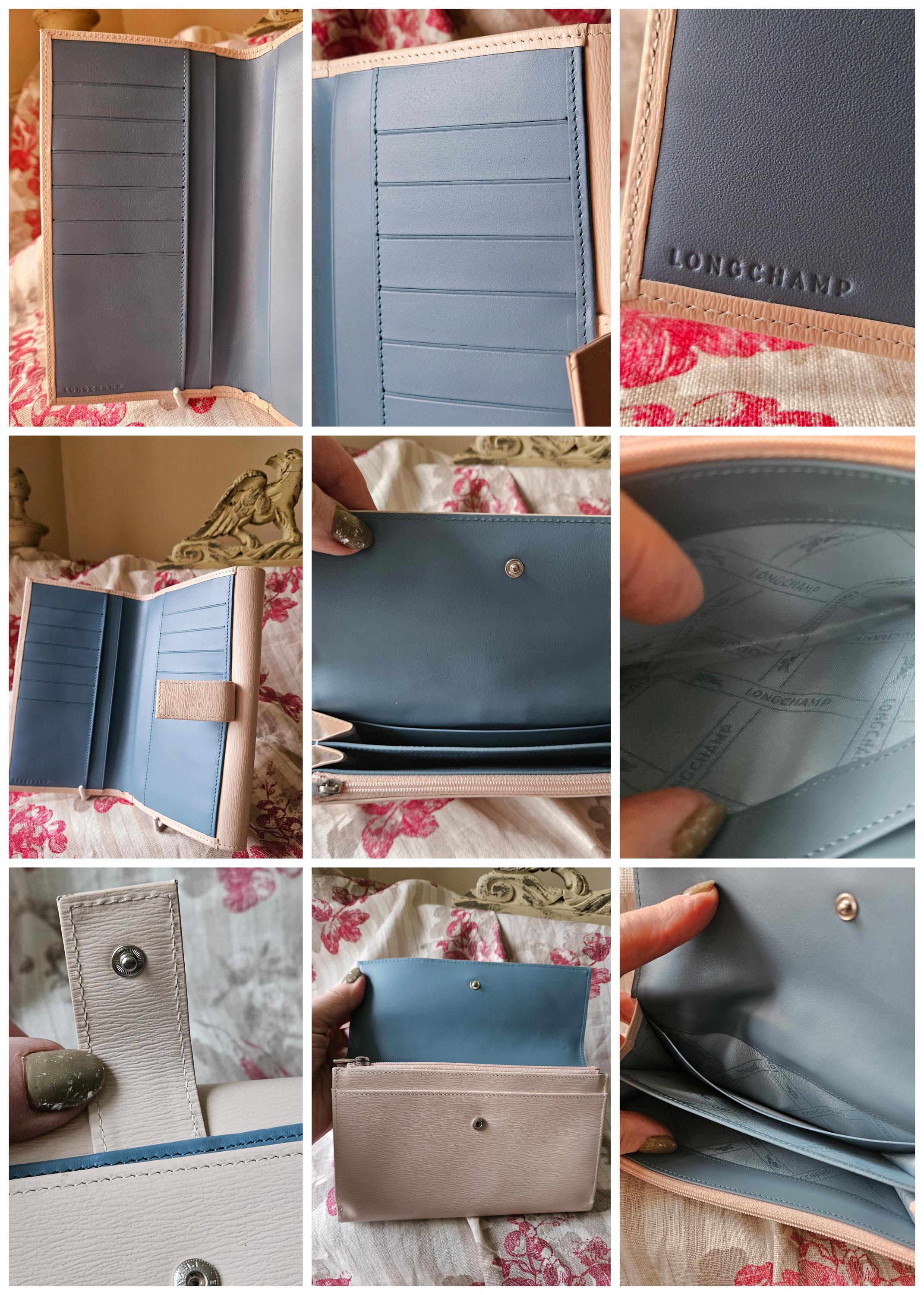 Petit portefeuille longchamp hot sale