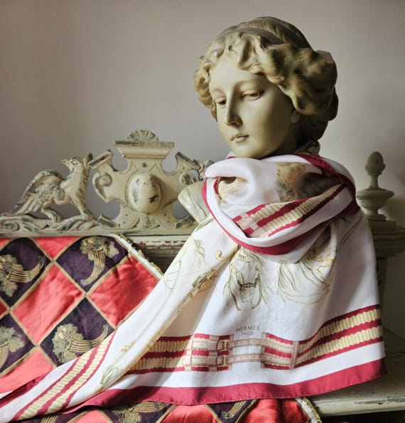 Authentic Original HERMÈS Vintage French Paris 'panache Et