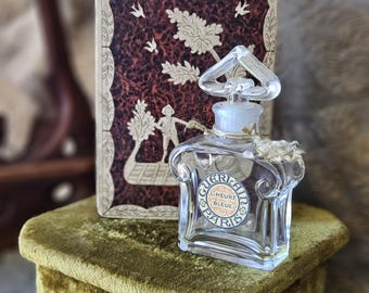 Antique Vintage L Heure Bleue Guerlain Perfume Temps Eau De Parfum