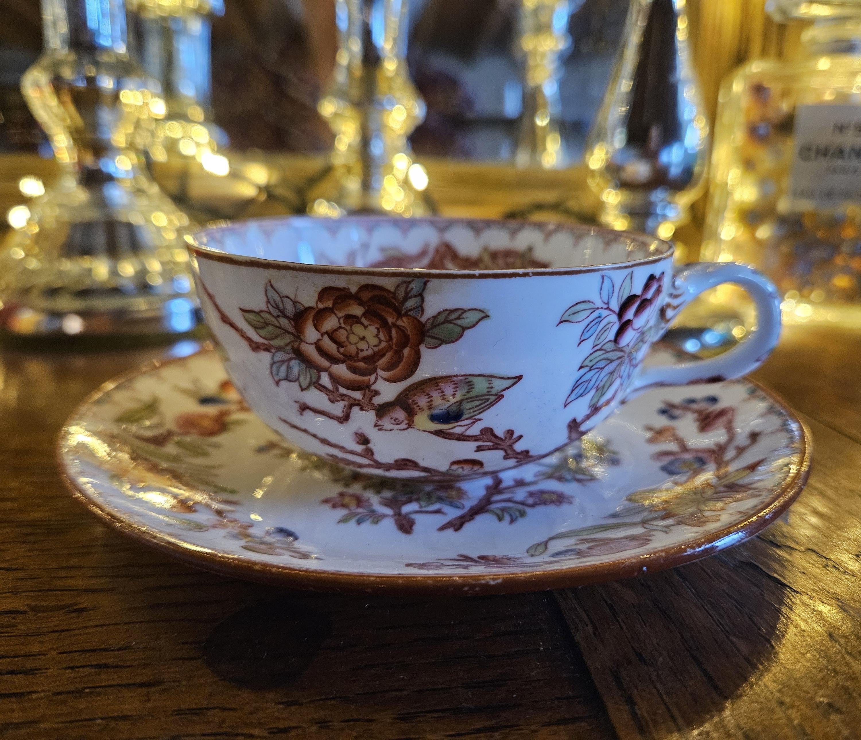Sarreguemines teacup - Etsy 日本