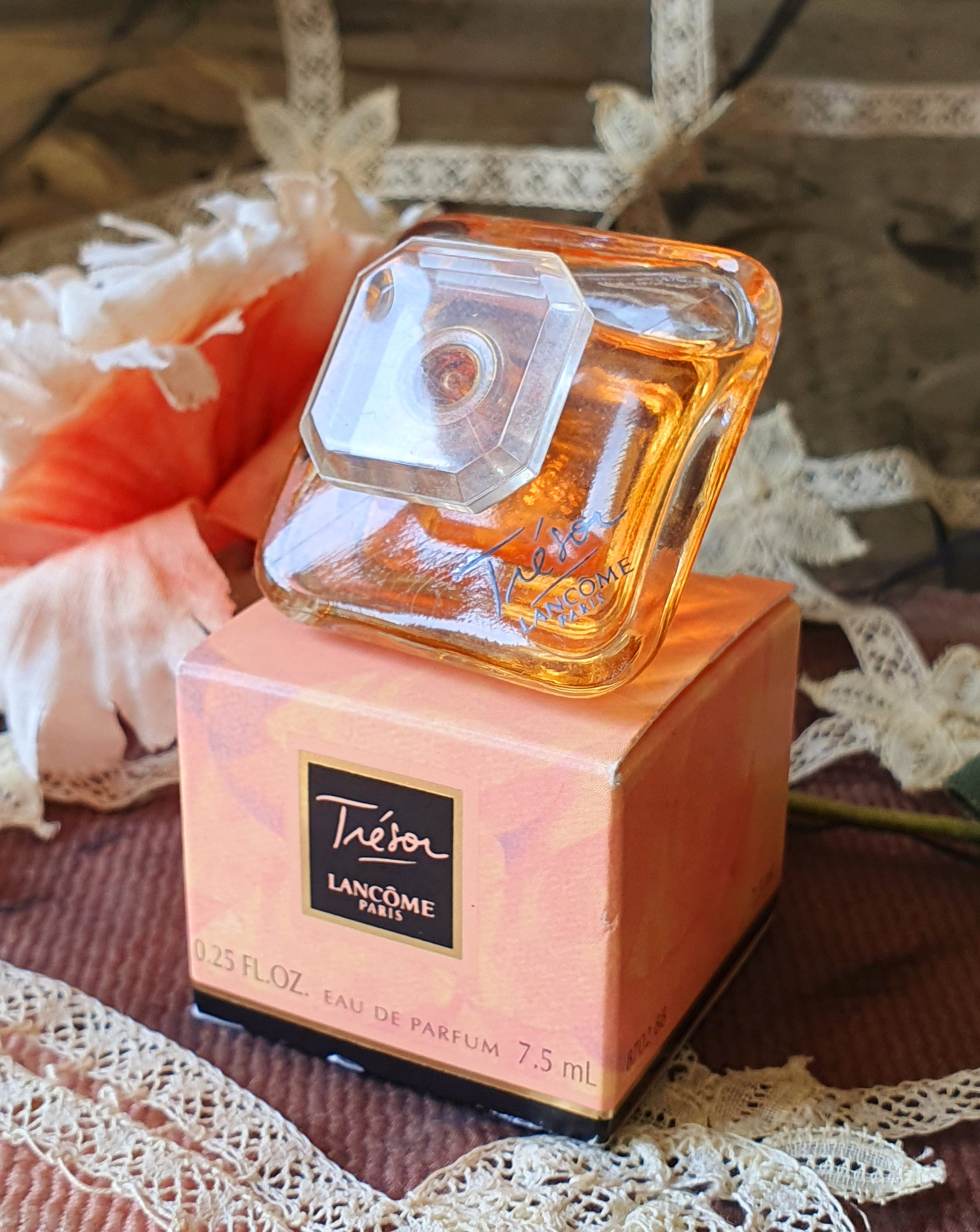 Exquisite Collectable Vintage French LANCÔME Trésor Miniature 7.5