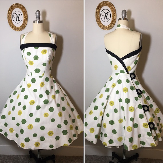 1950s vintage dress
