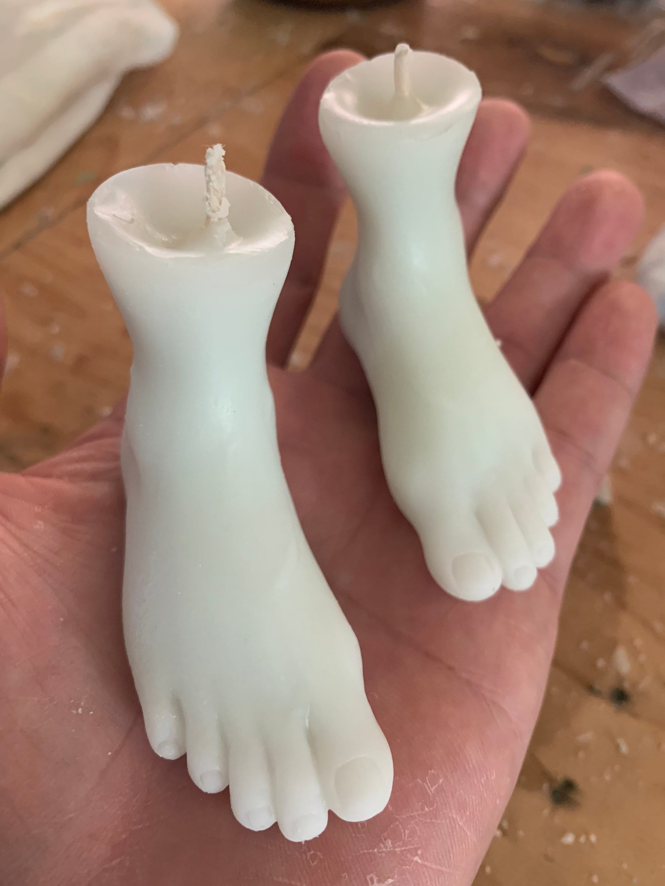 Foot Candles Unique Etsy