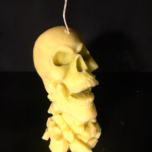 Skull candle/Candle/figure/sculpture/candle 3d/scented/gift/home decor/art design/design candle/fashionable candle/dog/art/deco/unique image 7