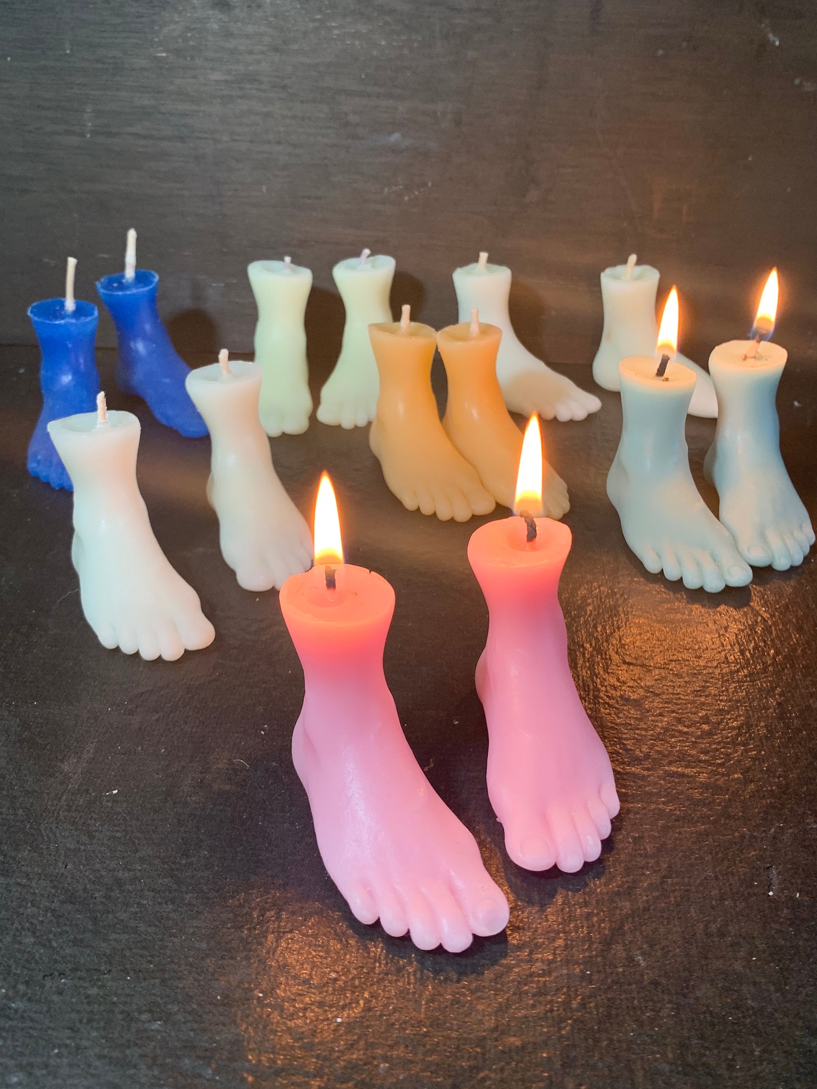 Foot Candles Unique Etsy