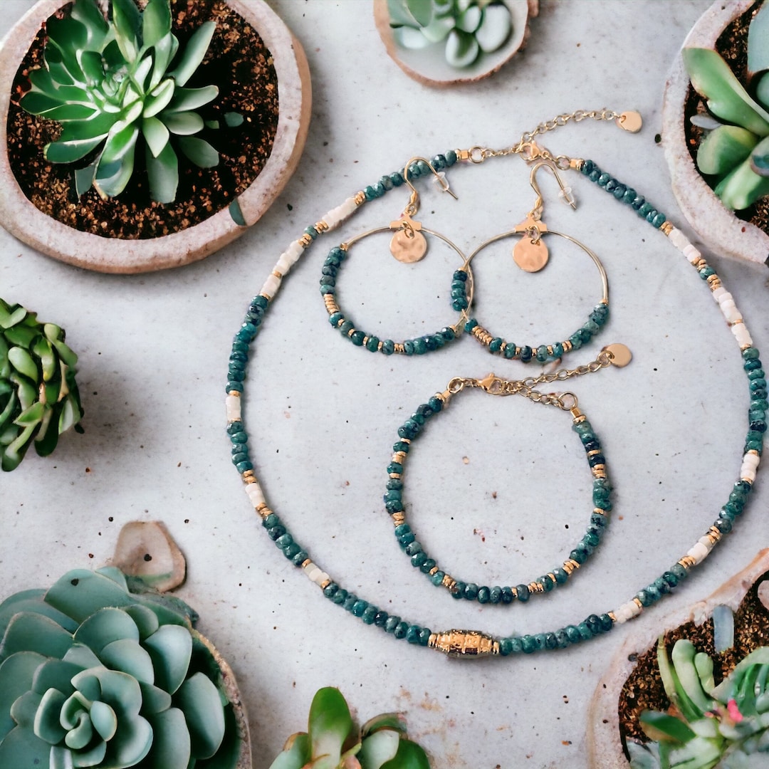 hoop-jewelry-set-and-jade-and-gold-pearl-bracelet-pearl-bracelet-gift