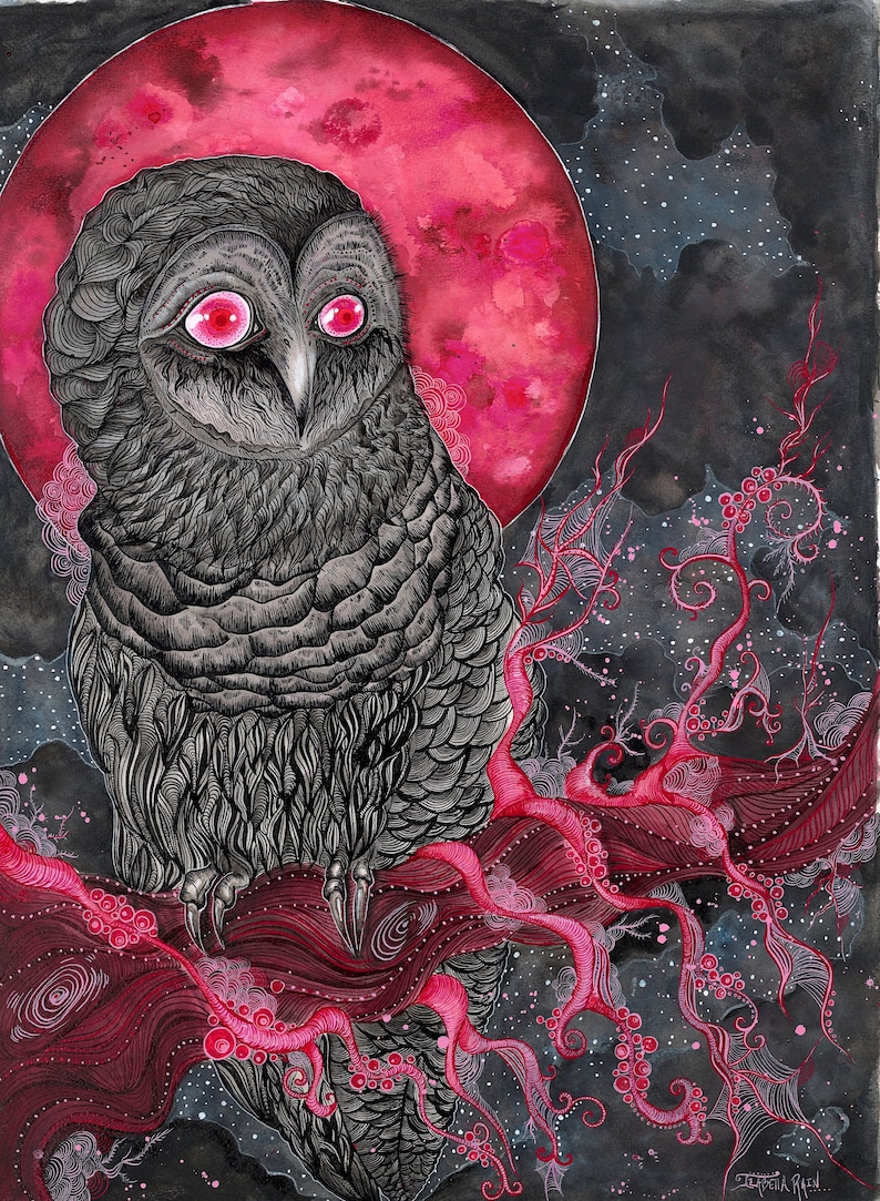 Beautiful Decay Grey Gothic Giclee Canvas Picture Art Decoration