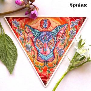 Vinyl Stickers-SINGLE Pack-Choose Your Own-High Quality Art Stickers Sphinx 4"