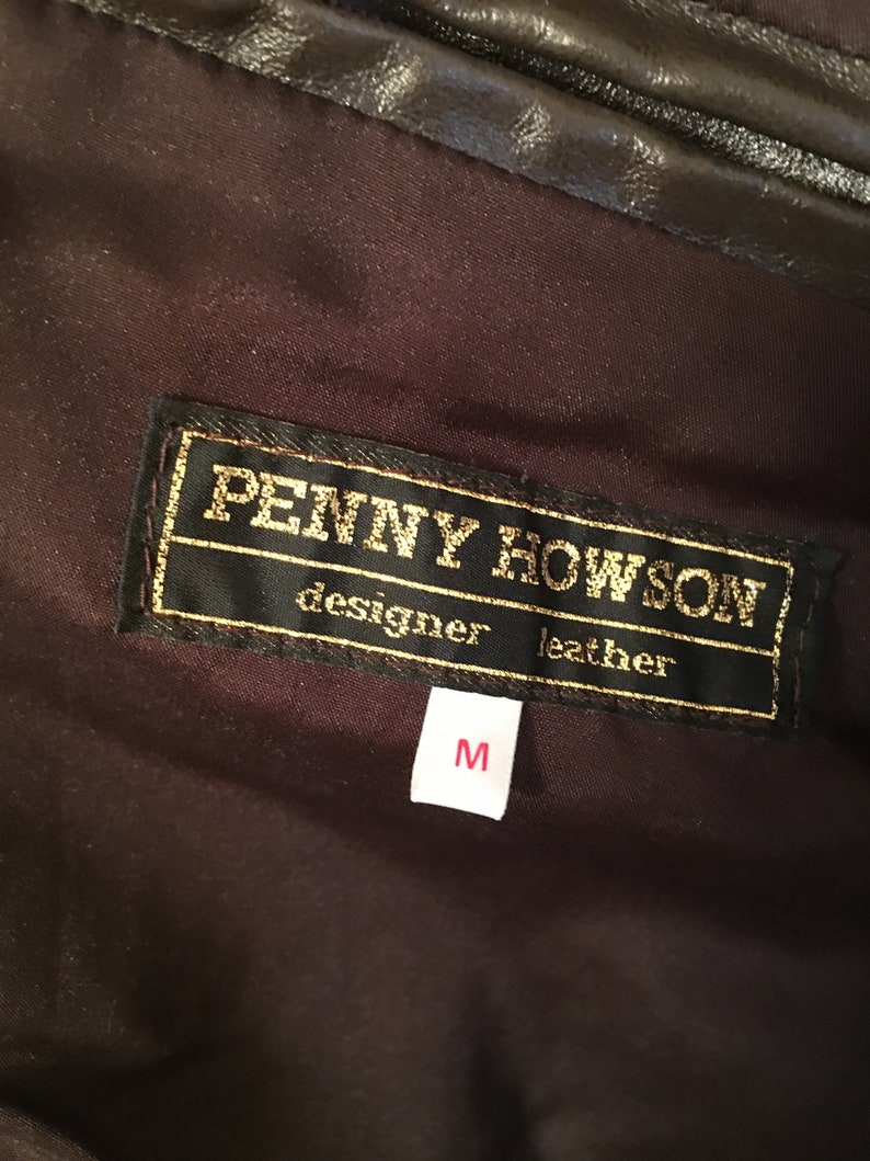 Penny Howson Designer Leather Mens Full Quill Ostrich Jacket | Etsy
