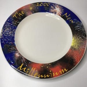 Syracuse China New Year 2000 Millennium Commemorative 12&quot; Plates Lot of 6/USA