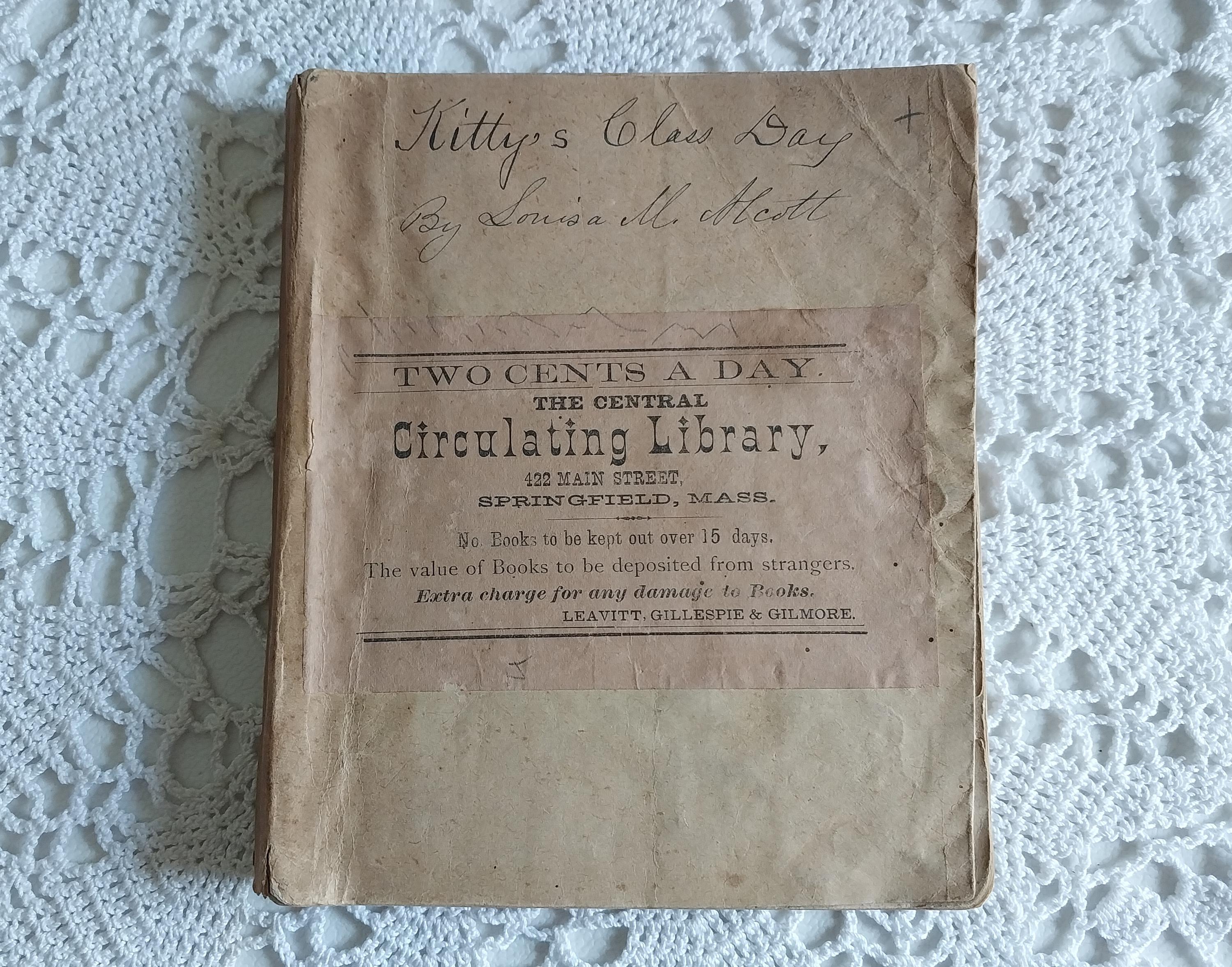 1868 Antique Book - Etsy
