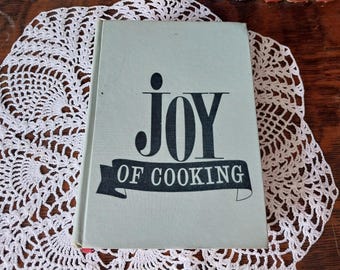 1964 Joy of Cooking All Purpose Cookbook, Revised and Enlarged, Irma Rombauer Cook Book - 20358