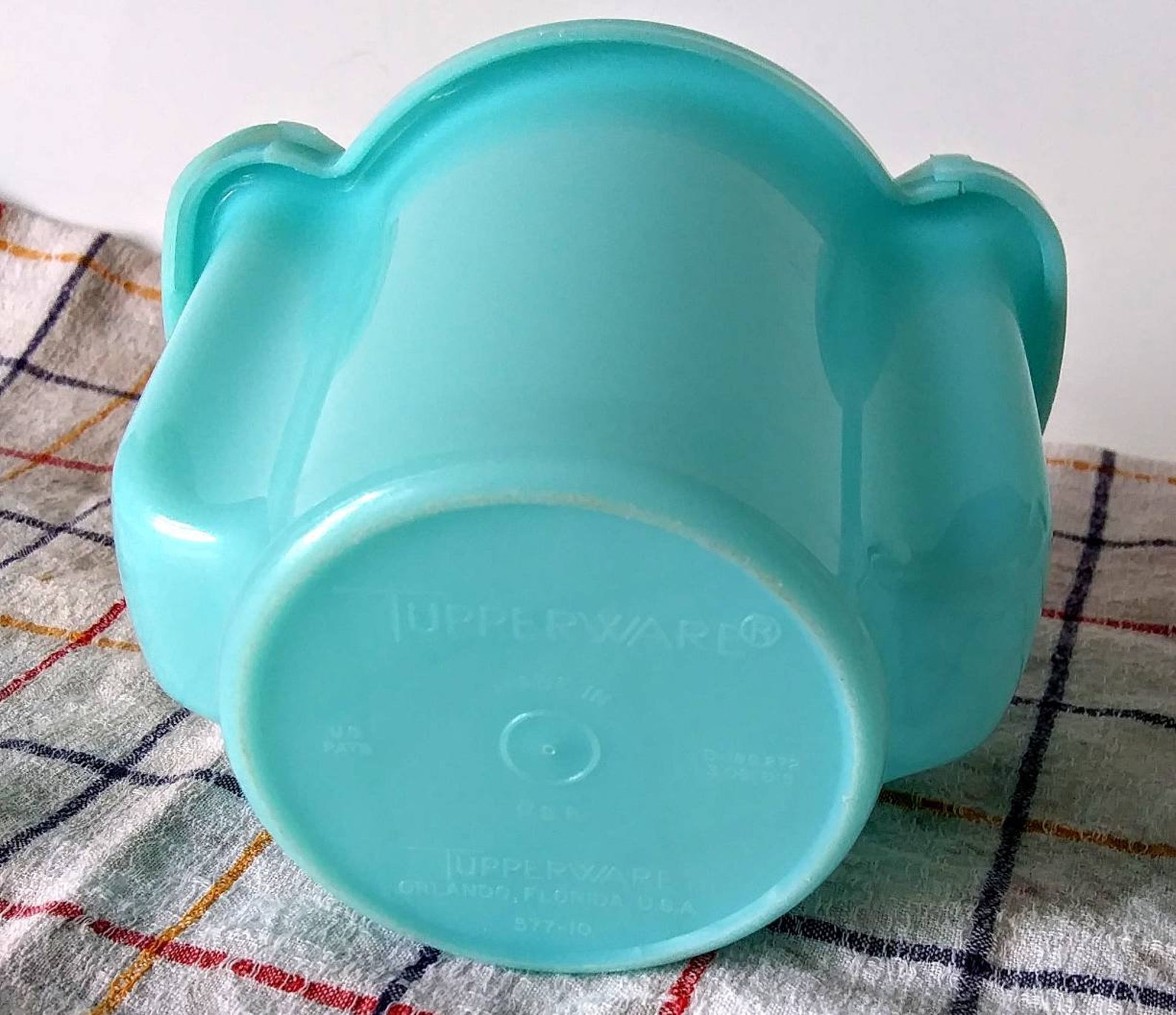 Vintage Aqua Blue Tupperware Sugar Bowl Storage Use Spoon or Etsy