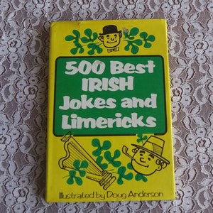 500 Best Irish Jokes and Limericks Book Illustrated by Doug - Etsy 500 Best Irish Jokes and Limericks Book Illustrated by Doug - Etsy