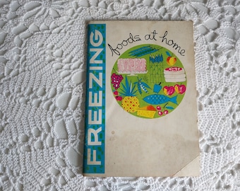 Freezing Foods at Home, 1967 Preserving Cookbook by Shirley Meidinger, Cooking How To Book - 17841b