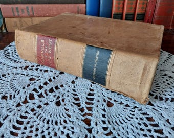 1890 Marvels of the New West, West of The Missouri River, Book with Engravings and Maps, Henry Bill - 20360