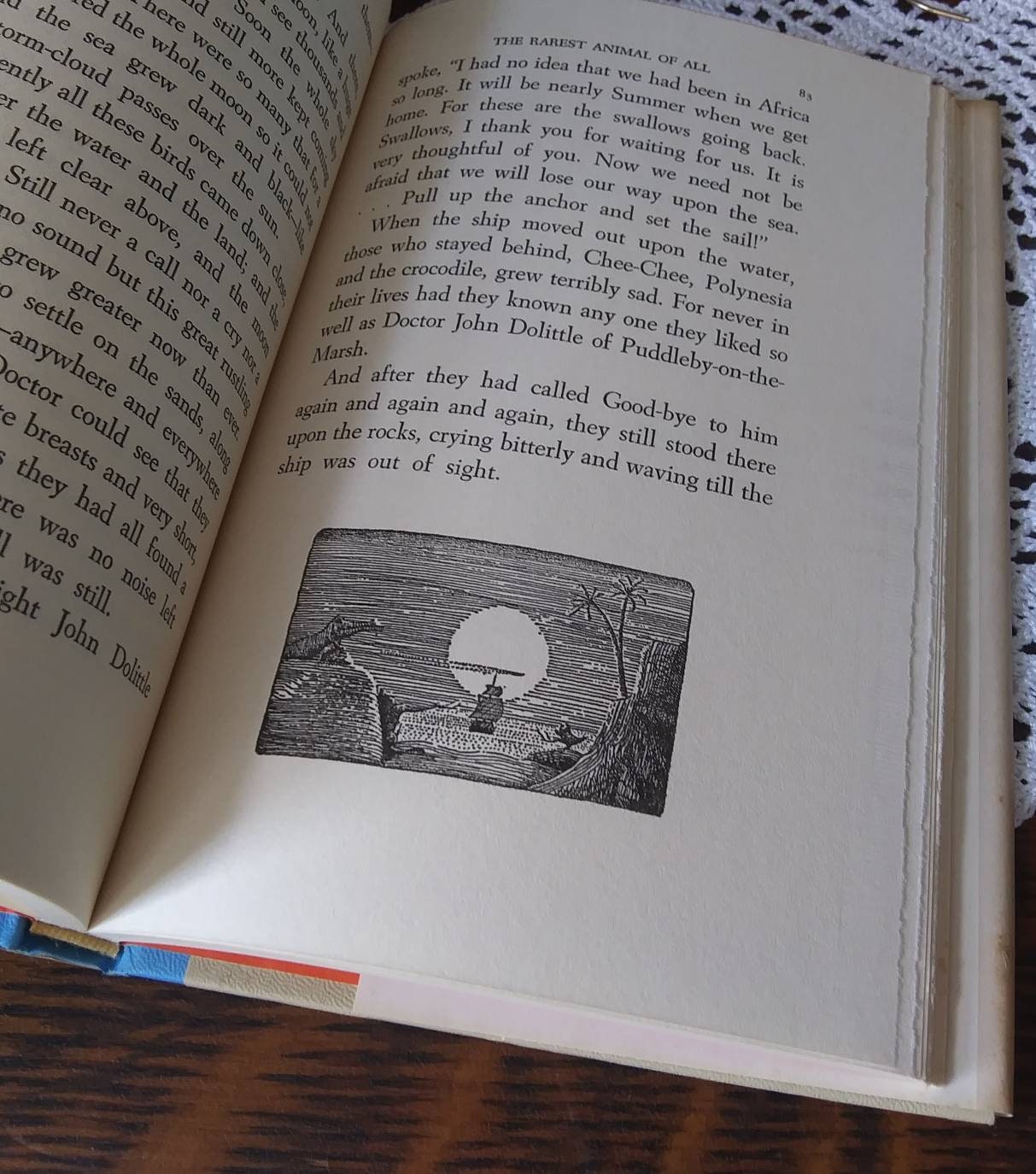 1948 The Story Of Doctor Doolittle Book By Hugh Lofting Etsy